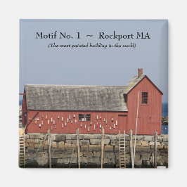 Motif Nr. 1 ~ Rockport MA Magnet