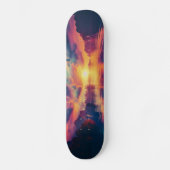 Motif of an epic red sunset skateboard (Vorderseite)