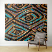 Motif Print Wandteppich (Beispiel (Horizontal))