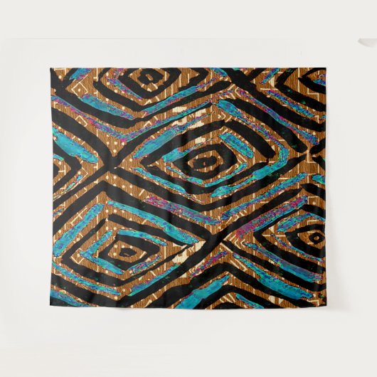 Motif Print Wandteppich (Vorderseite (Horizontal))