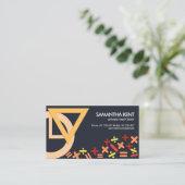 Motif Private Tutor Visitenkarte (Stehend Vorderseite)