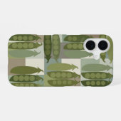 Motif Vintage aux Pois Gourmands iPhone 16 Hülle (Rückseite (Horizontal))