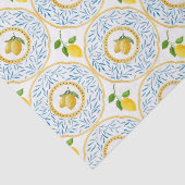 Motif Vintage italienische Lemons Decoupage Seidenpapier (Ausschnitt)