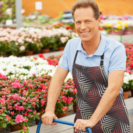 Motif Zigzag Schürze