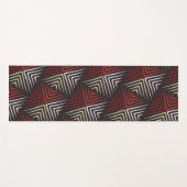 Motif Zigzag Yogamatte (Vorderseite (Horizontal))