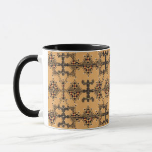 Motifs de la poteries kabyle Amazigh Tasse