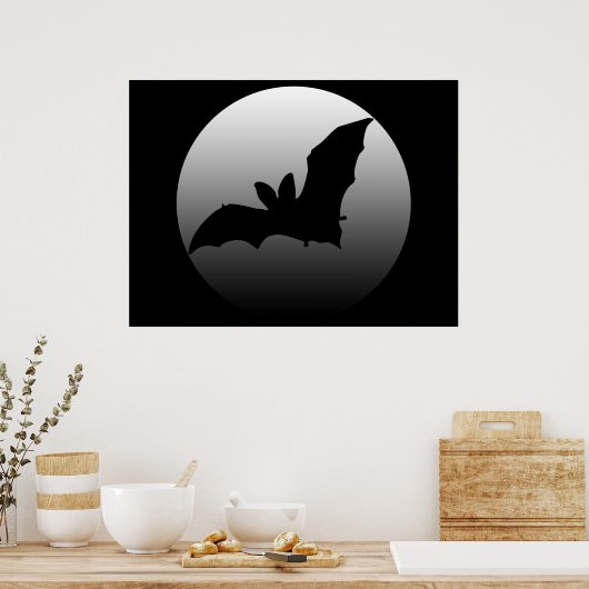 Motion Bat Poster Print (Küche)