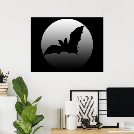 Motion Bat Poster Print (Heimbüro)