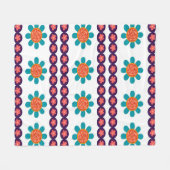 Motion Bloom Symphony Fleecedecke (Vorderseite (Horizontal))