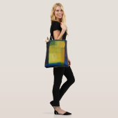 "Motion" Blue Yellow Tote Bag Tasche (Am Model)