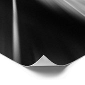 Motion Blur Brooklyn Bridge Poster (Ecke)