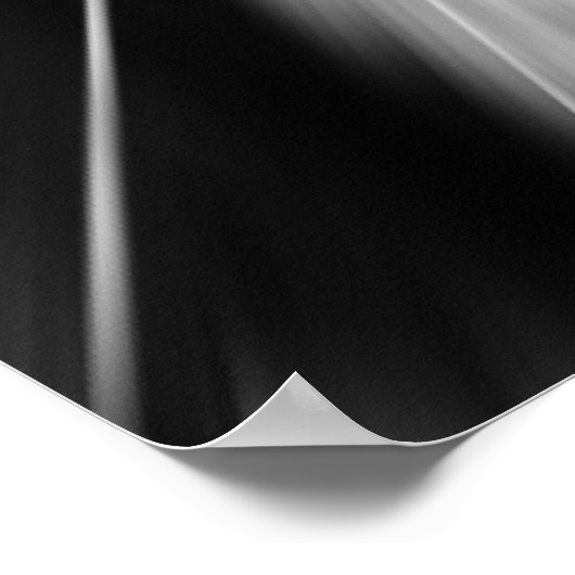 Motion Blur Brooklyn Bridge Poster (Ecke)