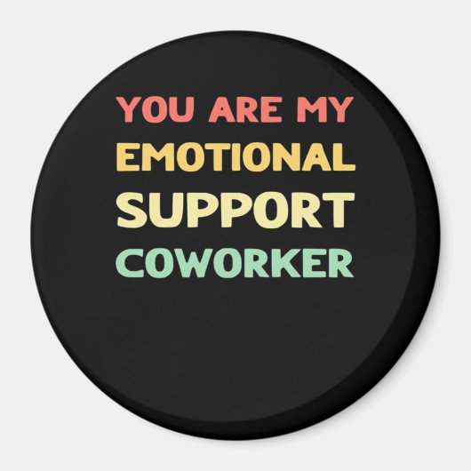 Motion Help Coworker Trending Meme Magnet (Vorne)