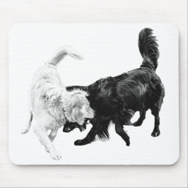 Motion Over Words Mousepad