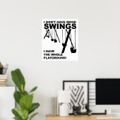Motion Playground Funny Poster (Heimbüro)