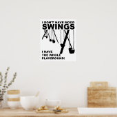 Motion Playground Funny Poster (Küche)