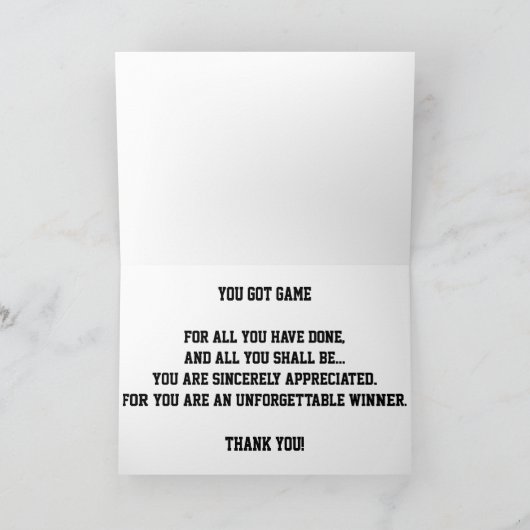 "Motion Roll 34 2013" Dankeschön Karte (Innenseite)