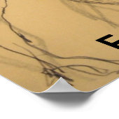 Motion Zeichn & Skizzen Poster (Ecke)