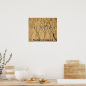 Motion Zeichn & Skizzen Poster (Küche)