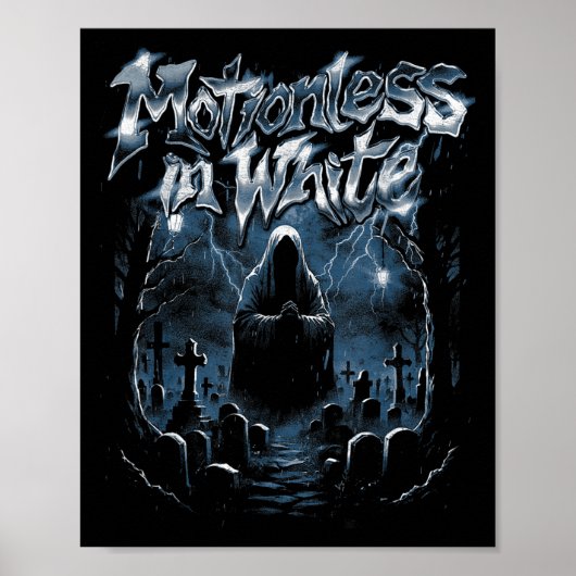 Motionless in white - Offizielle Ware - Furcht Poster (Vorne)