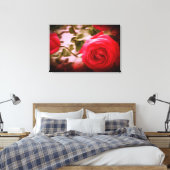 MOTIONSFARBE der Rose auf Leinwand (Insitu (Schlafzimmer))