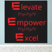 Motiovation Stretched Canvas Print Leinwanddruck (Insitu (Holzboden))