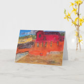 Motiv 1, Rockport, MA Karte (Gelbe Blume)