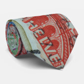 Motiv der alten schweizerischen Briefmarke für Kra Krawatte (Gerollt)