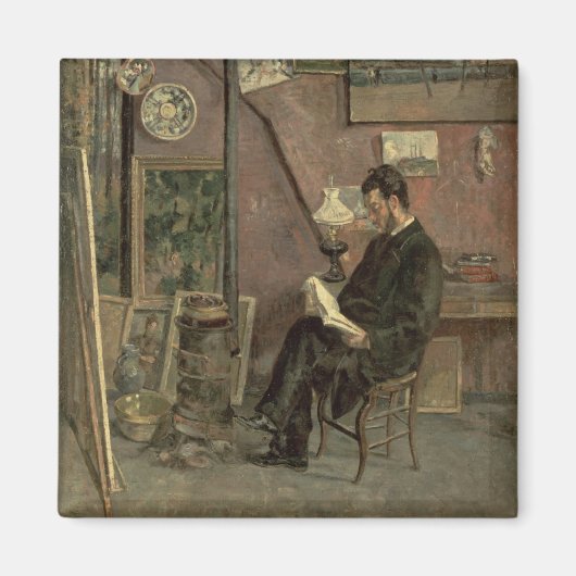 Motiv: Doctor Martinez, 1878 (Oil on canvas) Magnet (Vorne)