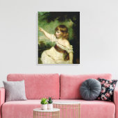 Motiv: Francis George Hare, oldest Leinwanddruck (Insitu (Wohnzimmer))