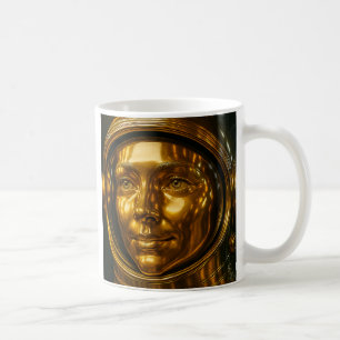 Motiv: Frau Kaffeetasse