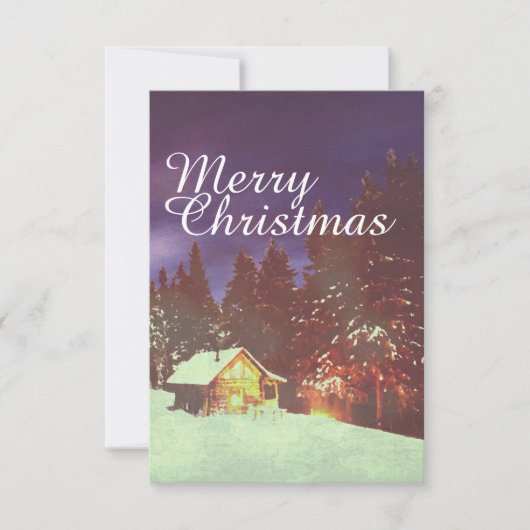 Motiv für das Weihnachtswinters Wunderland (Vorderseite)