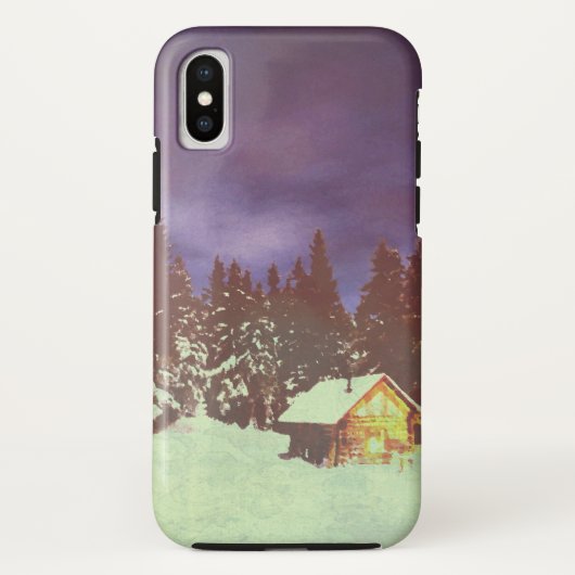 Motiv für das Weihnachtswinters Wunderland Case-Mate iPhone Hülle (Rückseite)