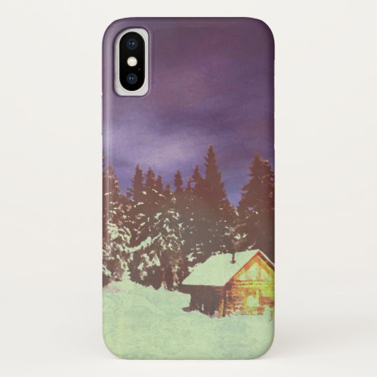Motiv für das Weihnachtswinters Wunderland Case-Mate iPhone Hülle (Rückseite)