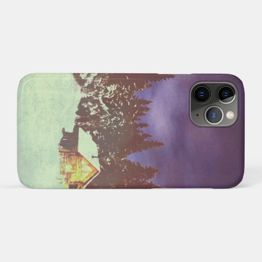 Motiv für das Weihnachtswinters Wunderland Case-Mate iPhone Hülle (Rückseite (Horizontal))