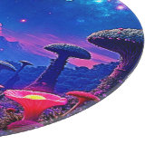 Motiv für die Pilzforst-Nacht Schneidebrett (Ecke)