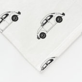 Motiv für Käfer-Autos, Grafikbild Fleecedecke (Ecke)