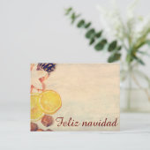 Motiv für Weihnachten mit Früchten... (Stehend Vorderseite)