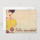 Motiv für Weihnachten mit Früchten... (Vorne/Hinten)