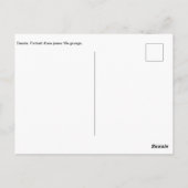Motiv: Grunge Postkarte (Rückseite)