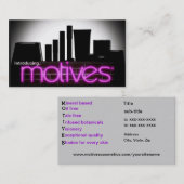 Motiv-Kosmetik-Verteiler-Visitenkarte Visitenkarte (Vorne/Hinten)