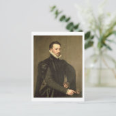 Motiv: Man from the Recontinue of Cardinal Gra Postkarte (Stehend Vorderseite)