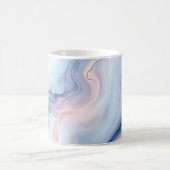 🎨 Motiv: Marbré Pastel Doux und Eleanant🎨 Kaffeetasse (Mittel)