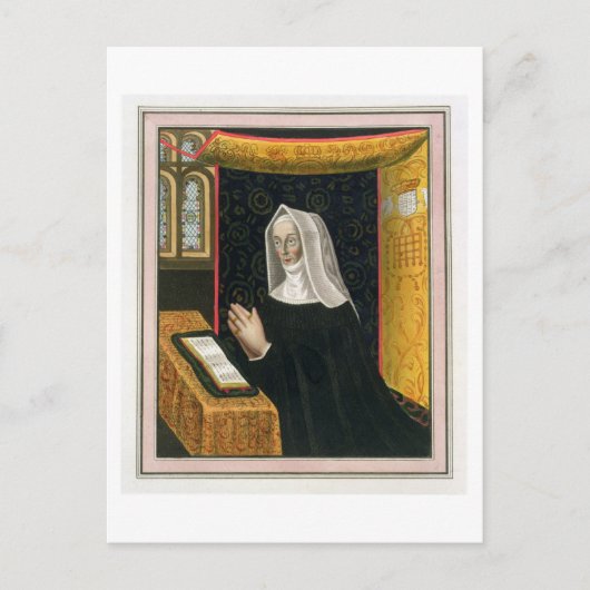 Motiv: Margaret Beaufort, Countess of Richmon Postkarte (Vorderseite)