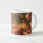 Motiv, mit Geschenken unterm Weihnachtsbaum 37016 Jumbo-Tasse (Vorderseite Rechts)