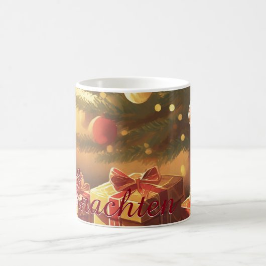 Motiv, mit Geschenken unterm Weihnachtsbaum 37016 Kaffeetasse (Mittel)
