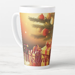 Motiv, mit Geschenken unterm Weihnachtsbaum 37016 Milchtasse