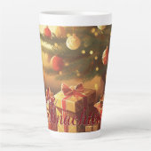 Motiv, mit Geschenken unterm Weihnachtsbaum 37016 Milchtasse (Vorderseite)