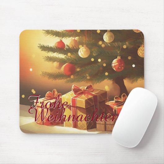 Motiv, mit Geschenken unterm Weihnachtsbaum 37016 Mousepad (Mit Mouse)