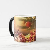 Motiv, mit Geschenken unterm Weihnachtsbaum 37016 Verwandlungstasse (Vorderseite Links)